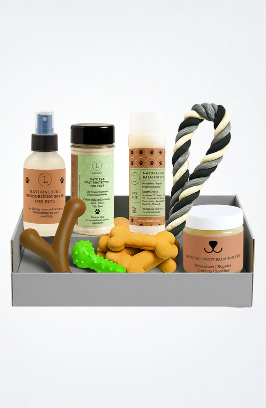 Pet Pampering Gift Box - All-Natural Wellness Kit