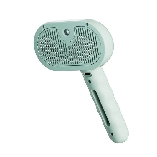 Pet Spray Comb, Upgraded Steam Spray Hair Remover Brush with Massage Function, Cat Dog Grooming Tool for Bath Dematting, Kitten