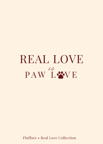 Real Love Is Paw Love – Printable Wall Art (Instant Download)