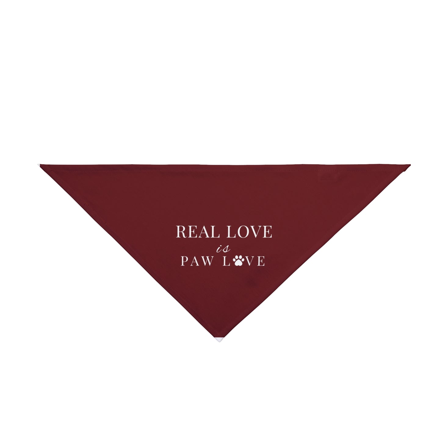 Real Love Is Paw Love – Valentine’s Pet Bandana