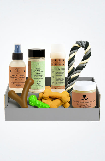Pet Pampering Gift Box - All-Natural Wellness Kit